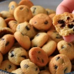 mini cookies s čokoládou