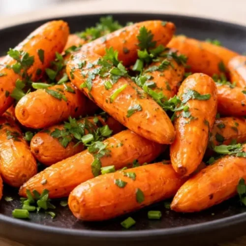 mrkva na masle a cesnaku