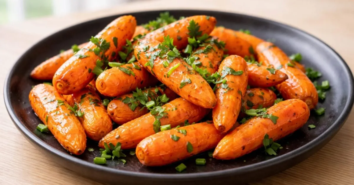 mrkva na masle a cesnaku