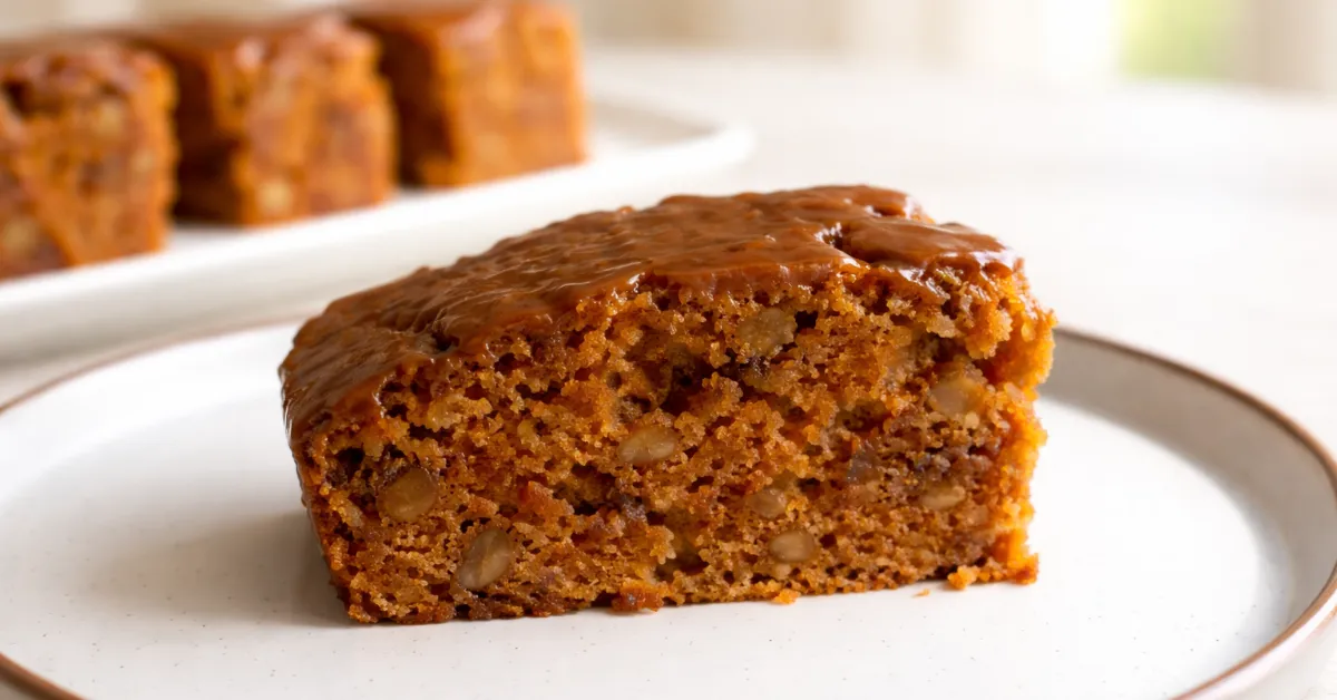 mrkvový koláč s karamelovou polevou