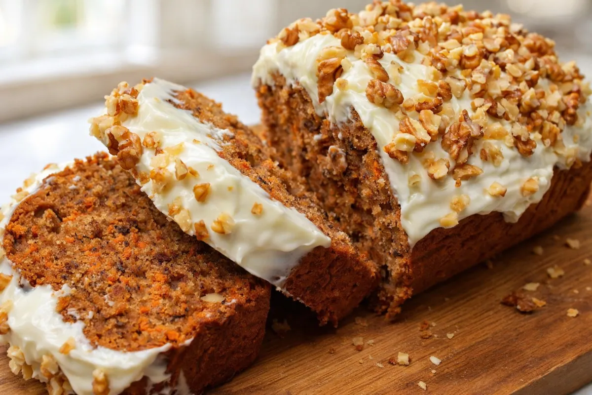 mrkvový koláč s orechmi