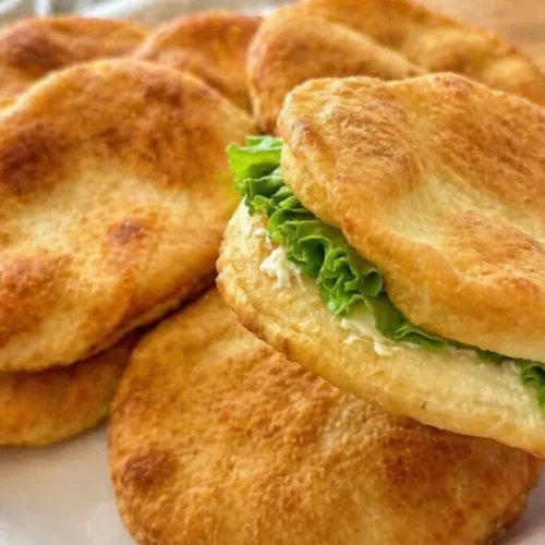 nadýchané vyprážané placky