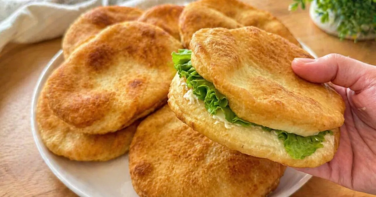 nadýchané vyprážané placky