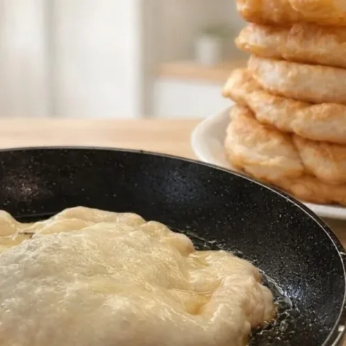 nadýchané vyprážané placky