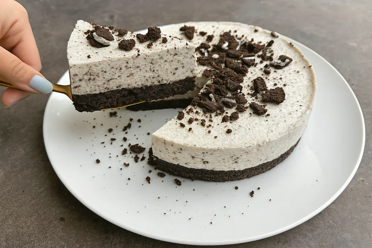 nepečená Oreo torta