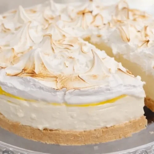 nepečená citrónová torta