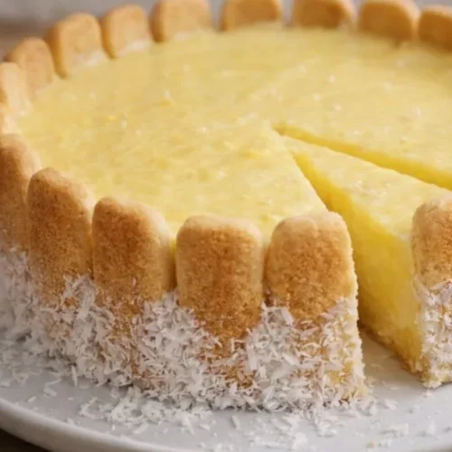 nepečená citrónová torta