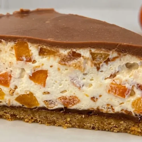 nepečená marhuľová torta