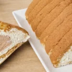 nepečená pyramída z piškót