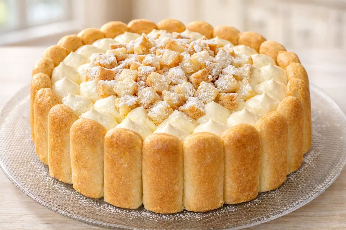 nepečená torta Mimosa