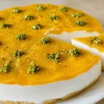 nepečená torta s tvarohovým krémom