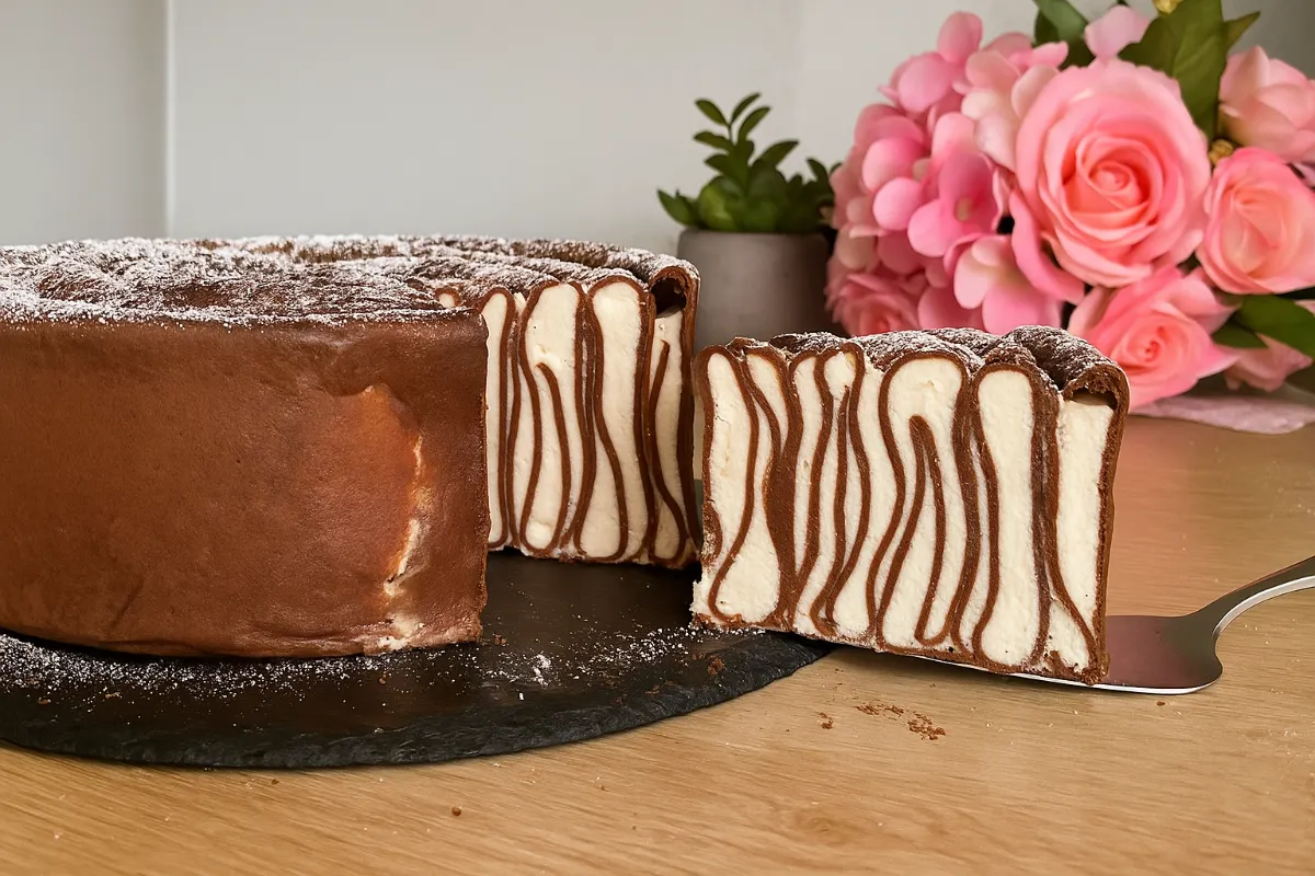 nepečená torta z palaciniek