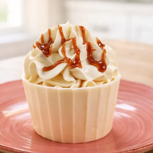 nepečené čokoládové košíčky