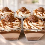 nepečené lieskovcové poháre