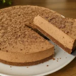 nepečený čokoládový cheesecake