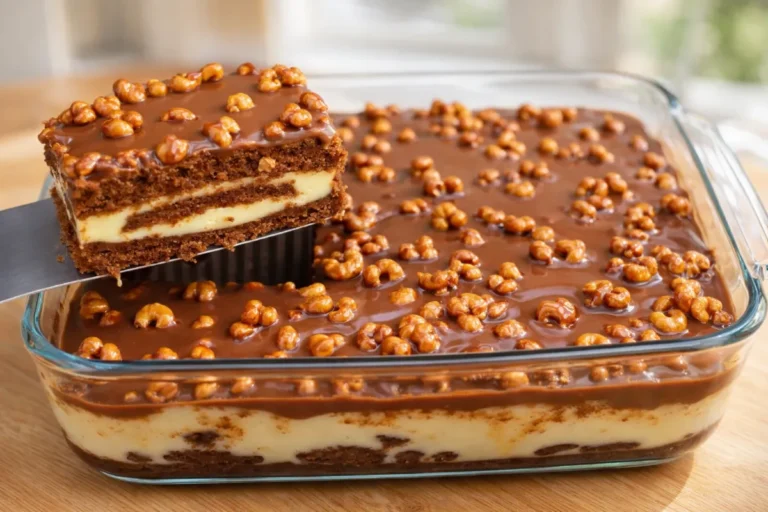 nepečený čokoládový koláč so sušienkami