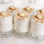 nepečený dezert do pohára