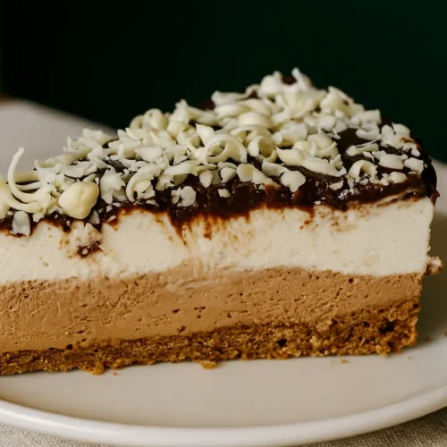 nepečený dvojčokoládový cheesecake