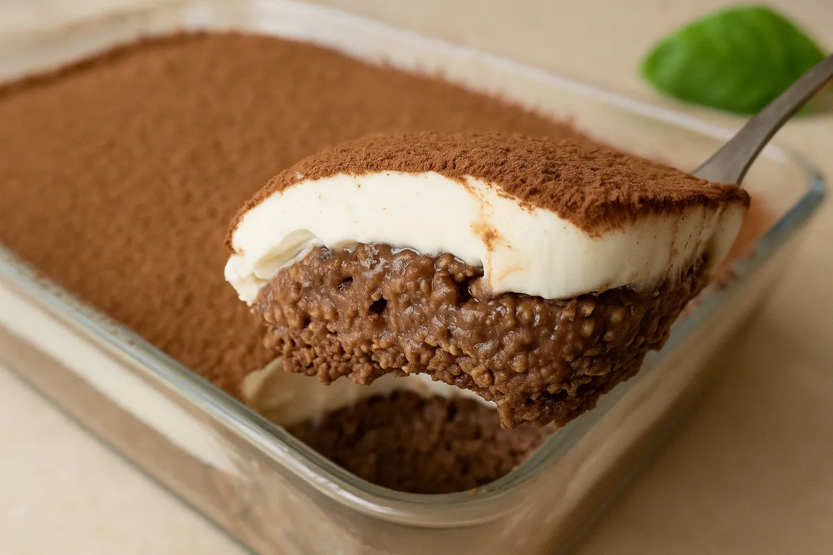 nepečený ovsený dezert