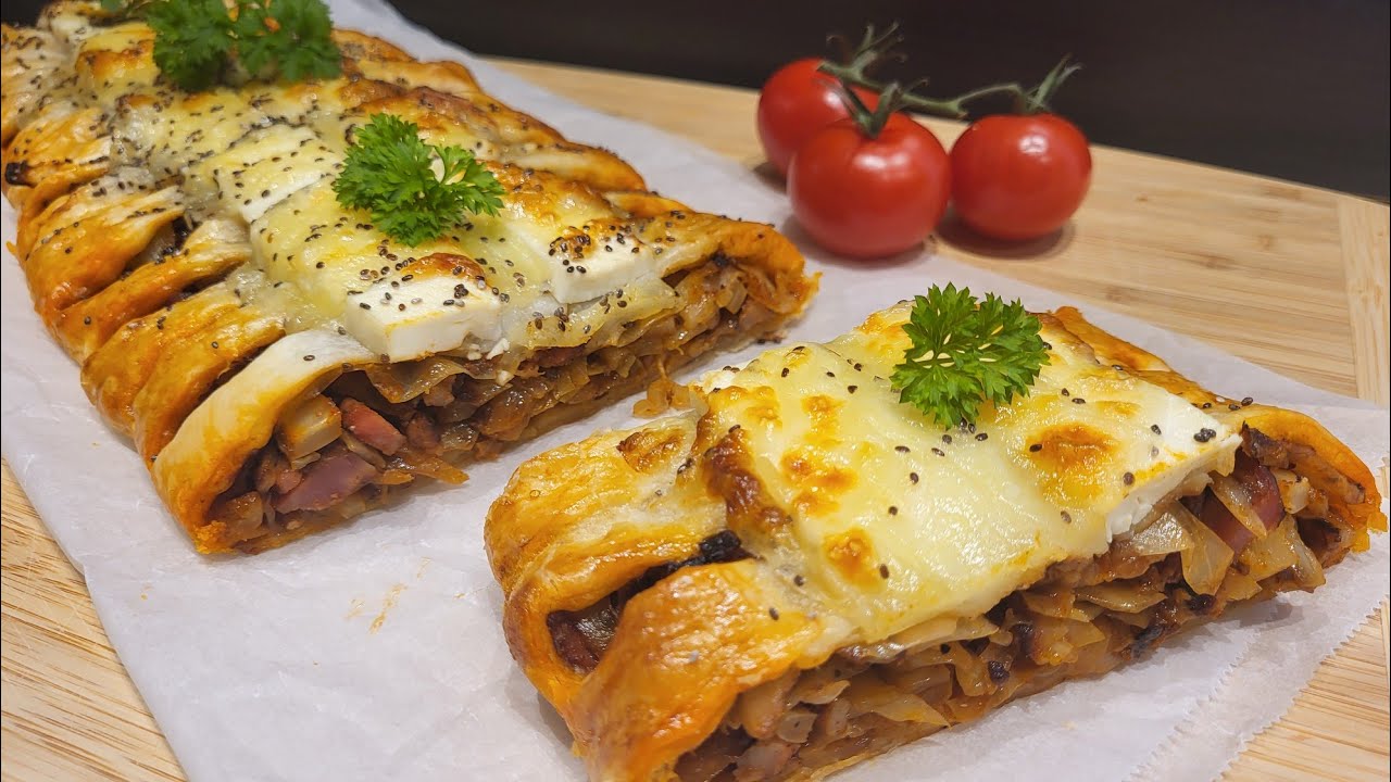 Chrumkavý slaný závin