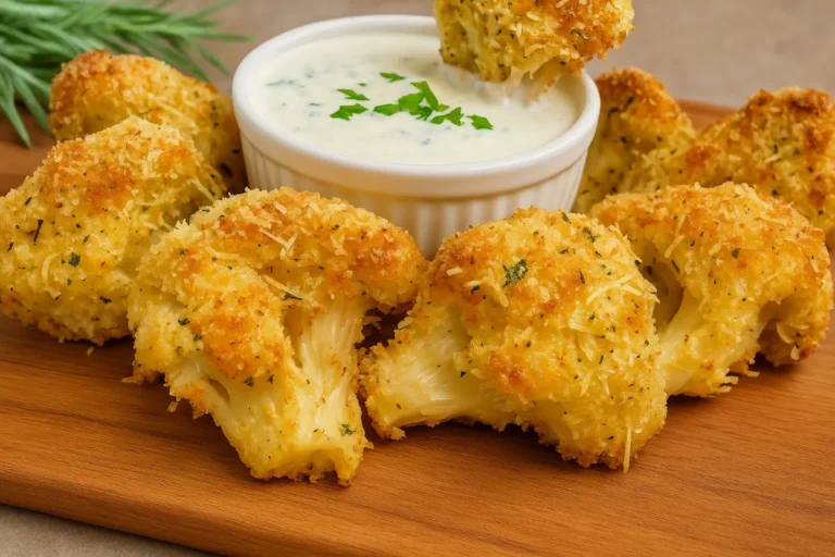 obaľovaný karfiol z rúry