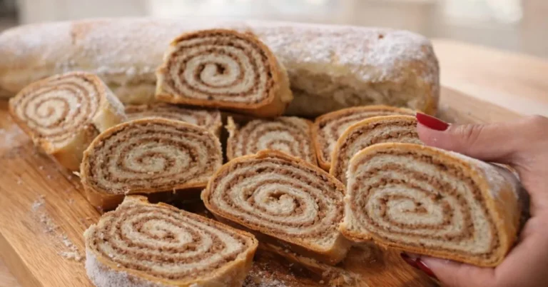 orechová štrúdľa bez mlieka a vajec