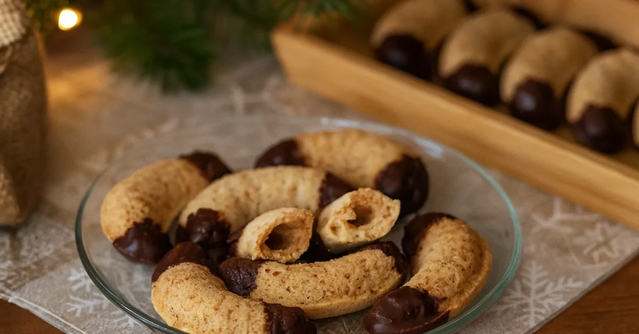 orechové fúkané rožky