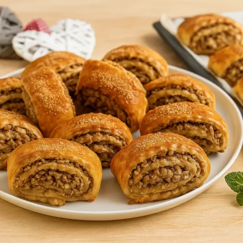 orechové mini záviny