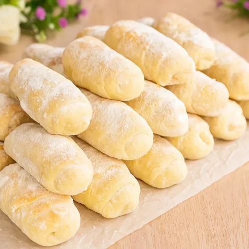 orechové rožky z kyslej smotany