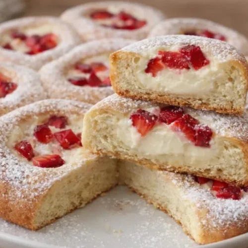 originálny jahodový dezert