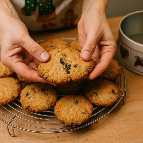 ovsené sušienky s ovocím