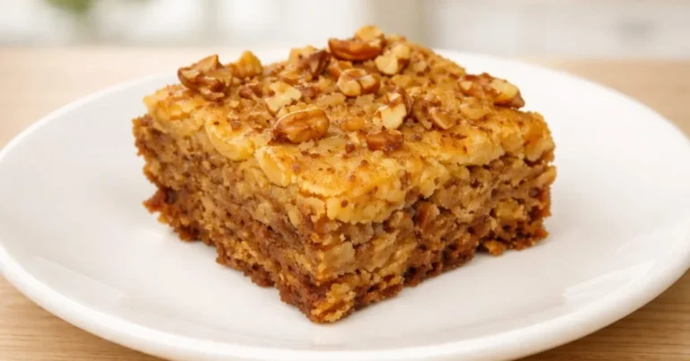 ovsený koláč s jablkami