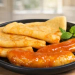 palacinky s orieškovým maslom