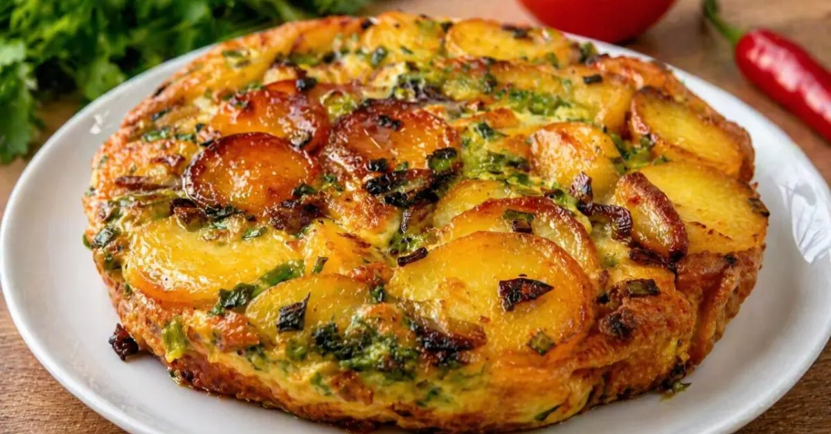 pečená zemiaková tortilla z rúry