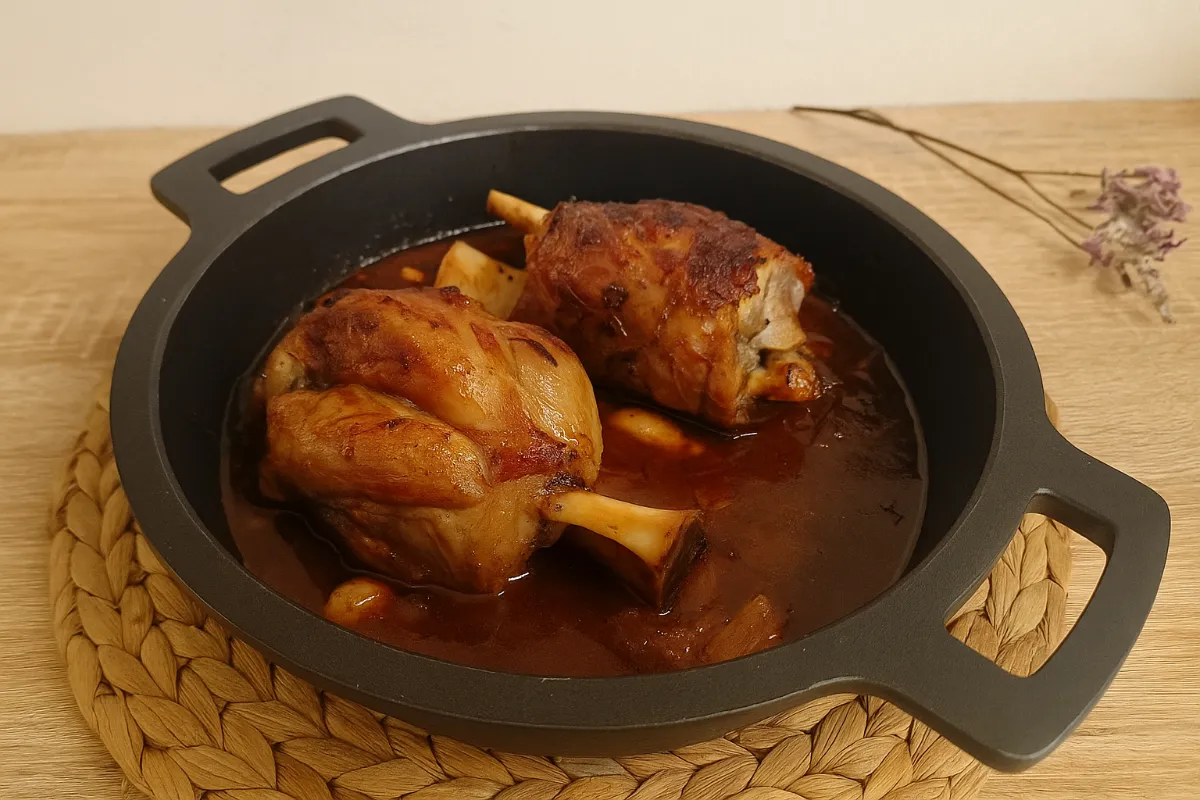 pečené bravčové koleno