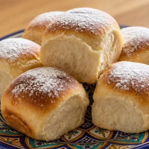 pečené buchty s džemom