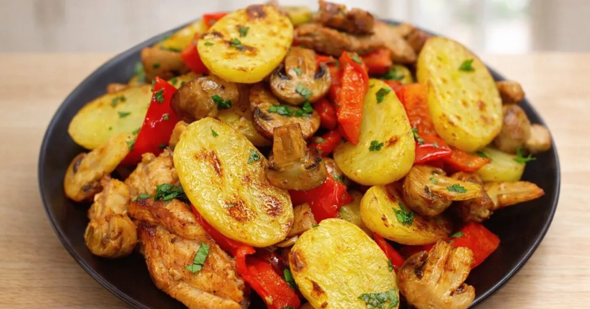 pečené kura so zemiakmi