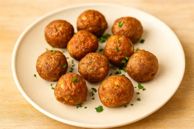 pečené mäsové guličky