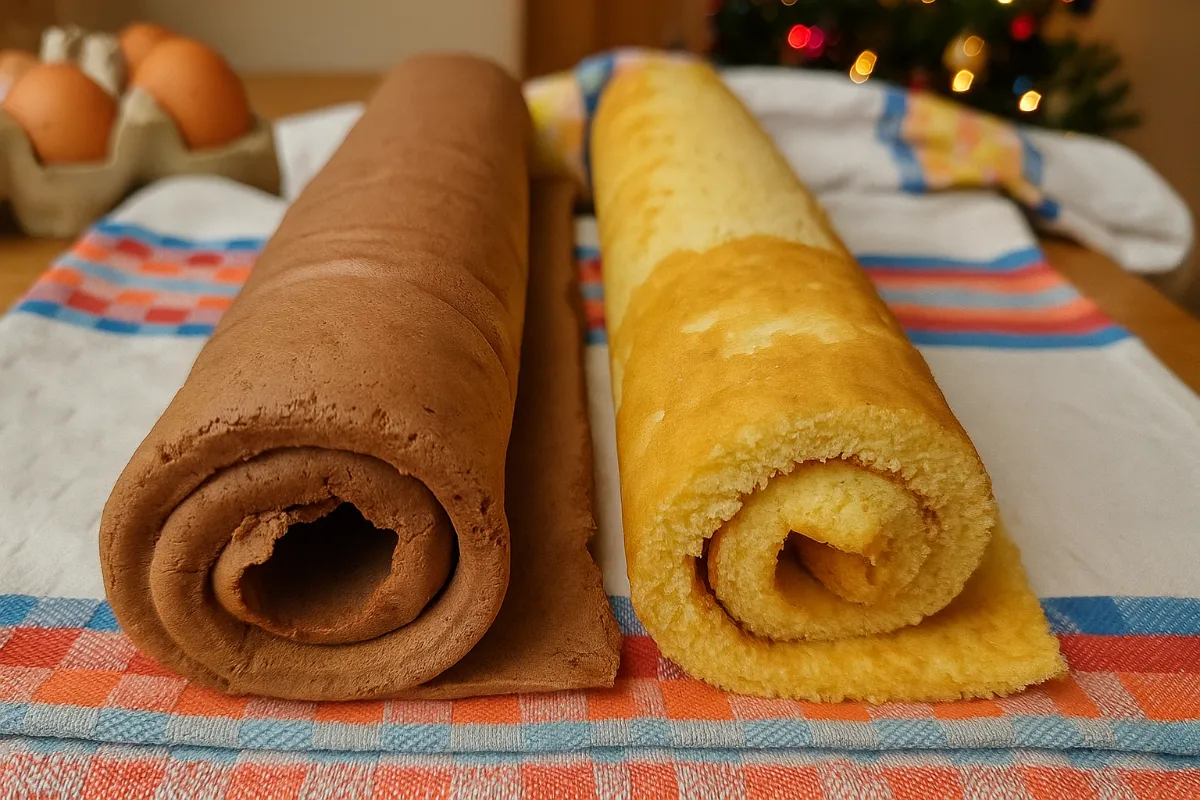 piškóta na roládu