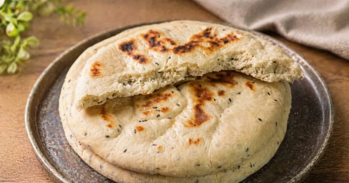 pita placky s jogurtom