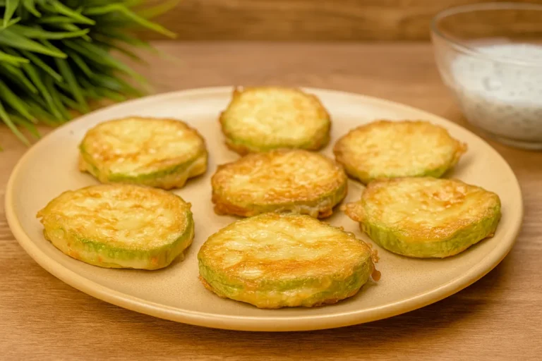 plnené cuketové kolieska