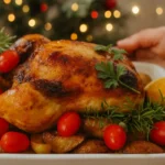 plnené kurča na Vianoce