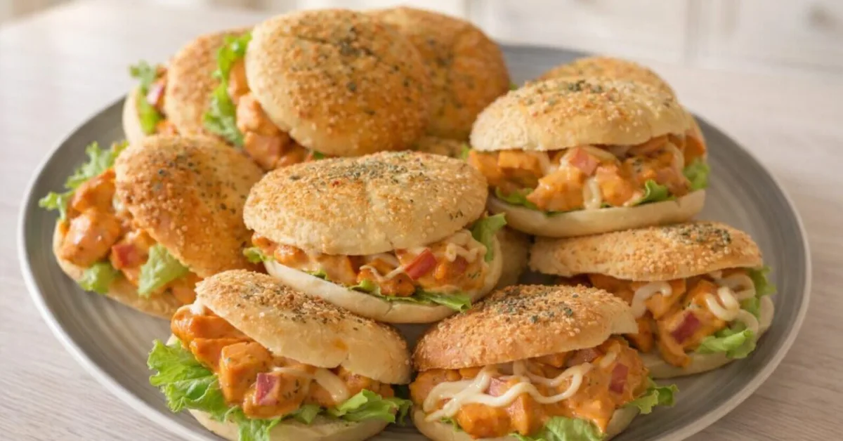 plnené mini žemličky