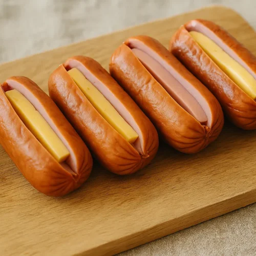 plnené špekáčiky