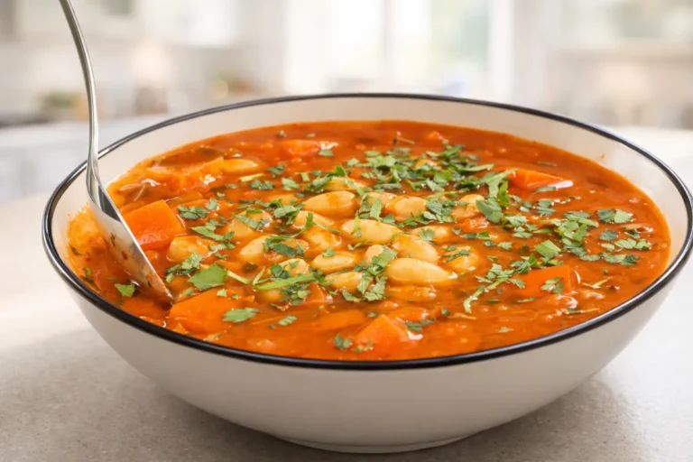 polievka z bielej fazule