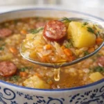 poľská kapustová polievka