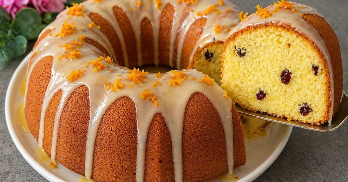 pomarančová bábovka