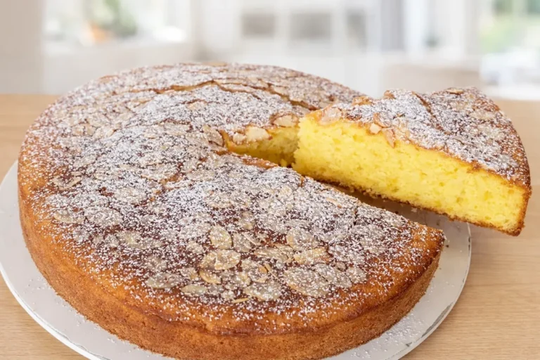 pomarančový jogurtový koláč