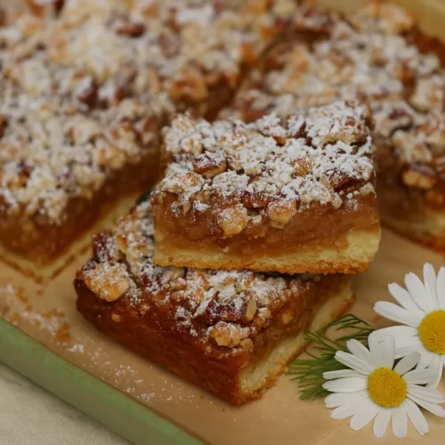 posýpkový koláč s jablkami