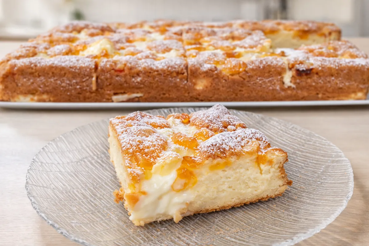 pudingový koláč s mandarínkami